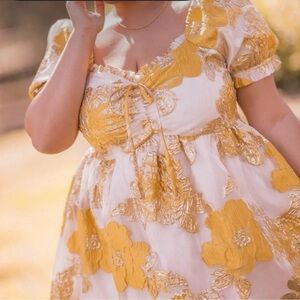 JessaKae Golden Dress -XXL
